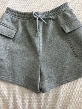 Stella Tweed Cargo Sweat Shorts (Juniors)